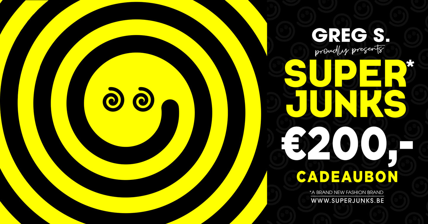 SUPER JUNKS GIFT CARD €200