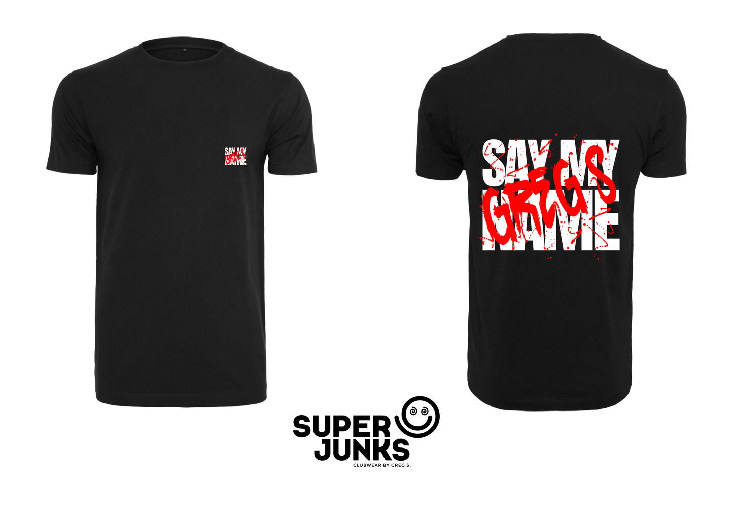 GREG S. BLACK T-SHIRT