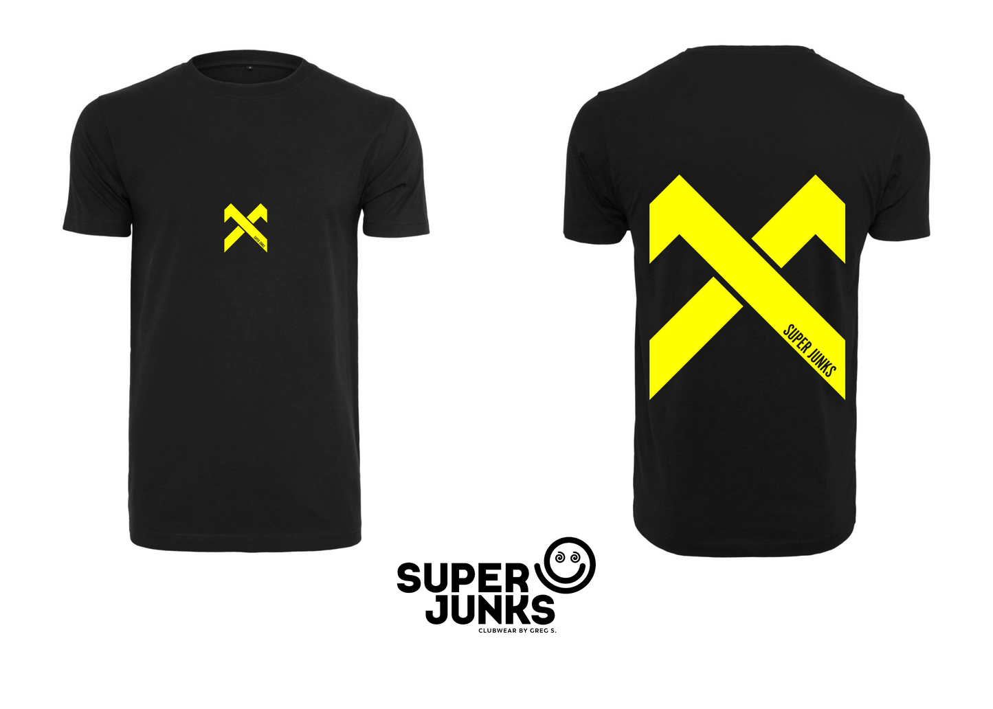 HOOKED X YELLOW FLUO T-SHIRT