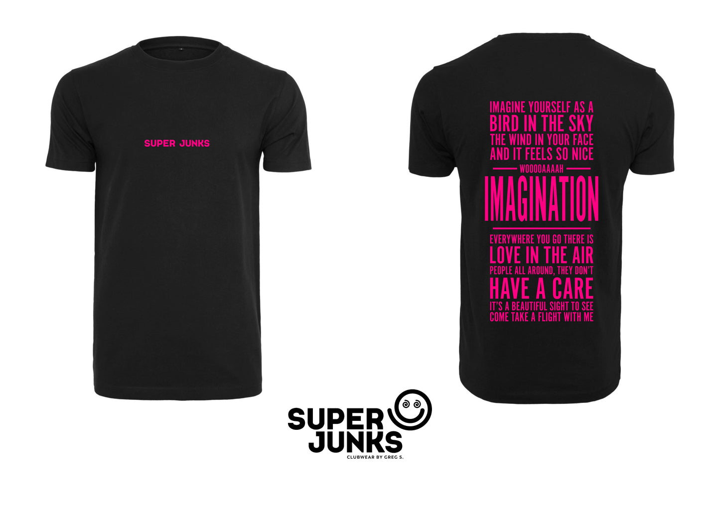 IMAGINATION PINK FLUO T-SHIRT