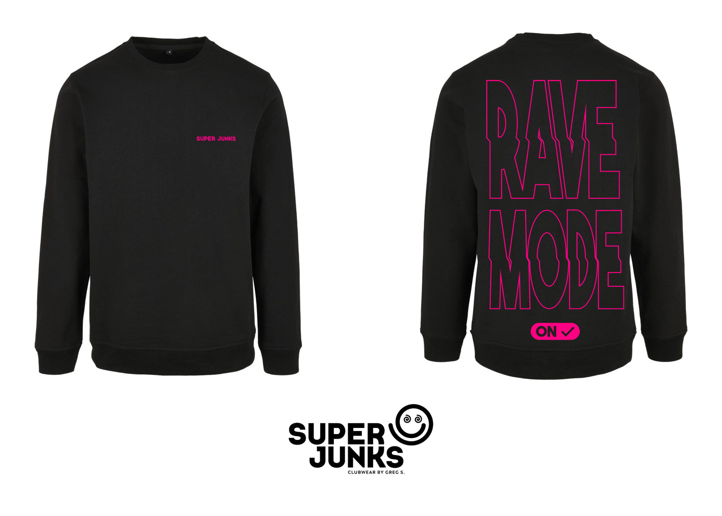 RAVE MODE PINK FLUO SWEATER