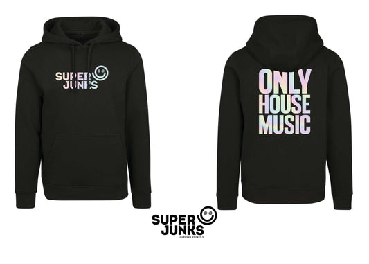 ONLY HOUSE MUSIC MIRROR HOODIE