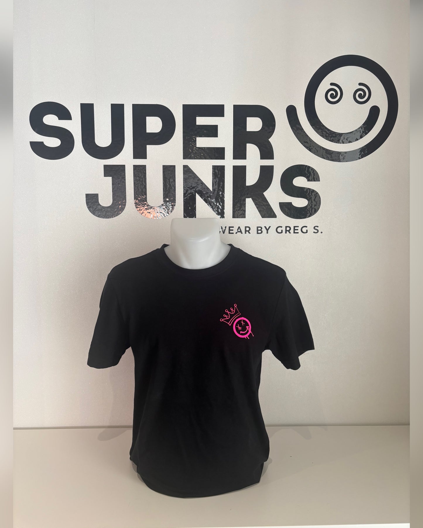 1 YEAR LIMITED EDITION PINK FLUO T-SHIRT