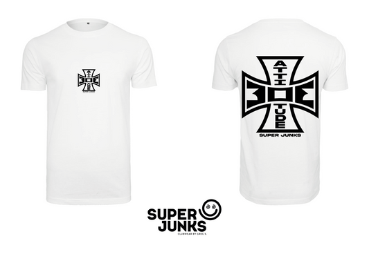 303 BLACK ON WHITE T-SHIRT