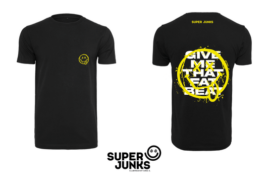 GIVE ME THAT FAT BEAT YELLOW FLUO T-SHIRT