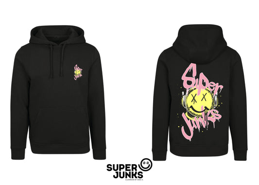 GRAFFITI ASTRONAUT PINK HOODIE