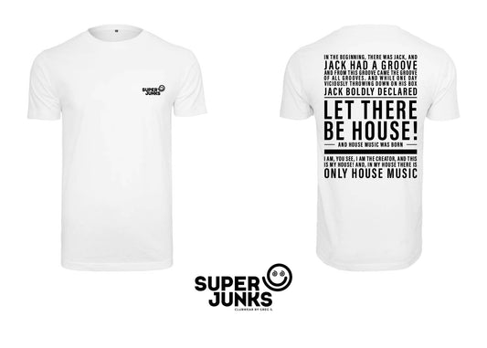 JACKAPELLA WHITE/BLACK WHITE T-SHIRT