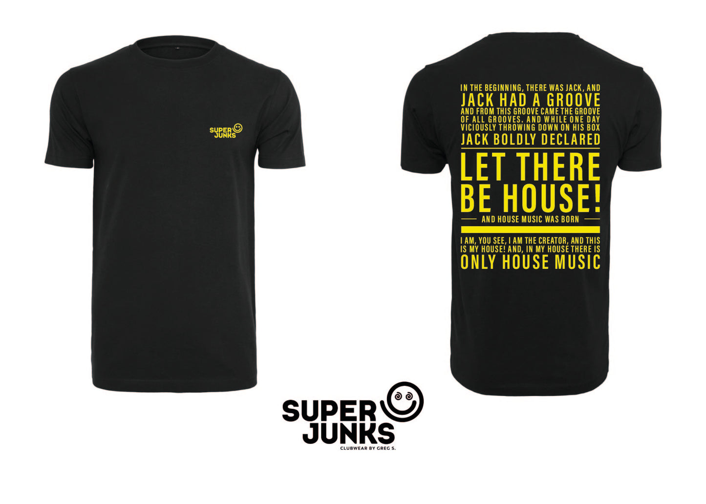 JACKAPELLA YELLOW FLUO T-SHIRT