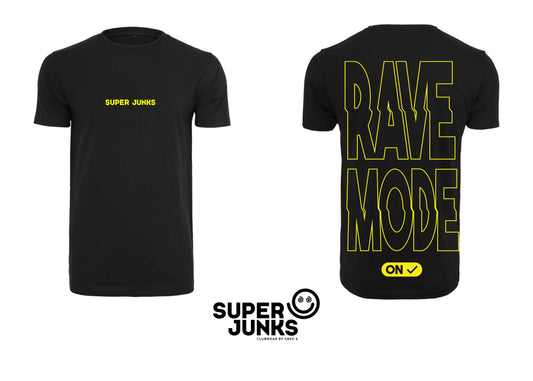 RAVE MODE YELLOW FLUO T-SHIRT