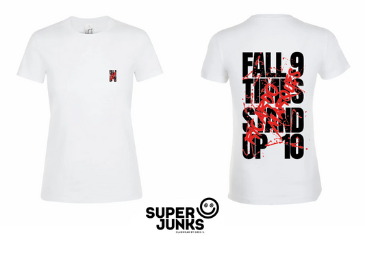 RICARDO MARQUES WHITE WOMAN T-SHIRT