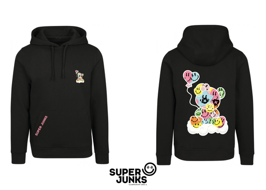 SMILEY GIRL BEAR HOODIE
