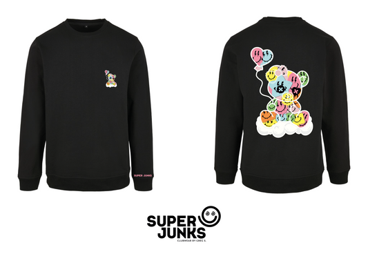 SMILEY GIRL BEAR SWEATER