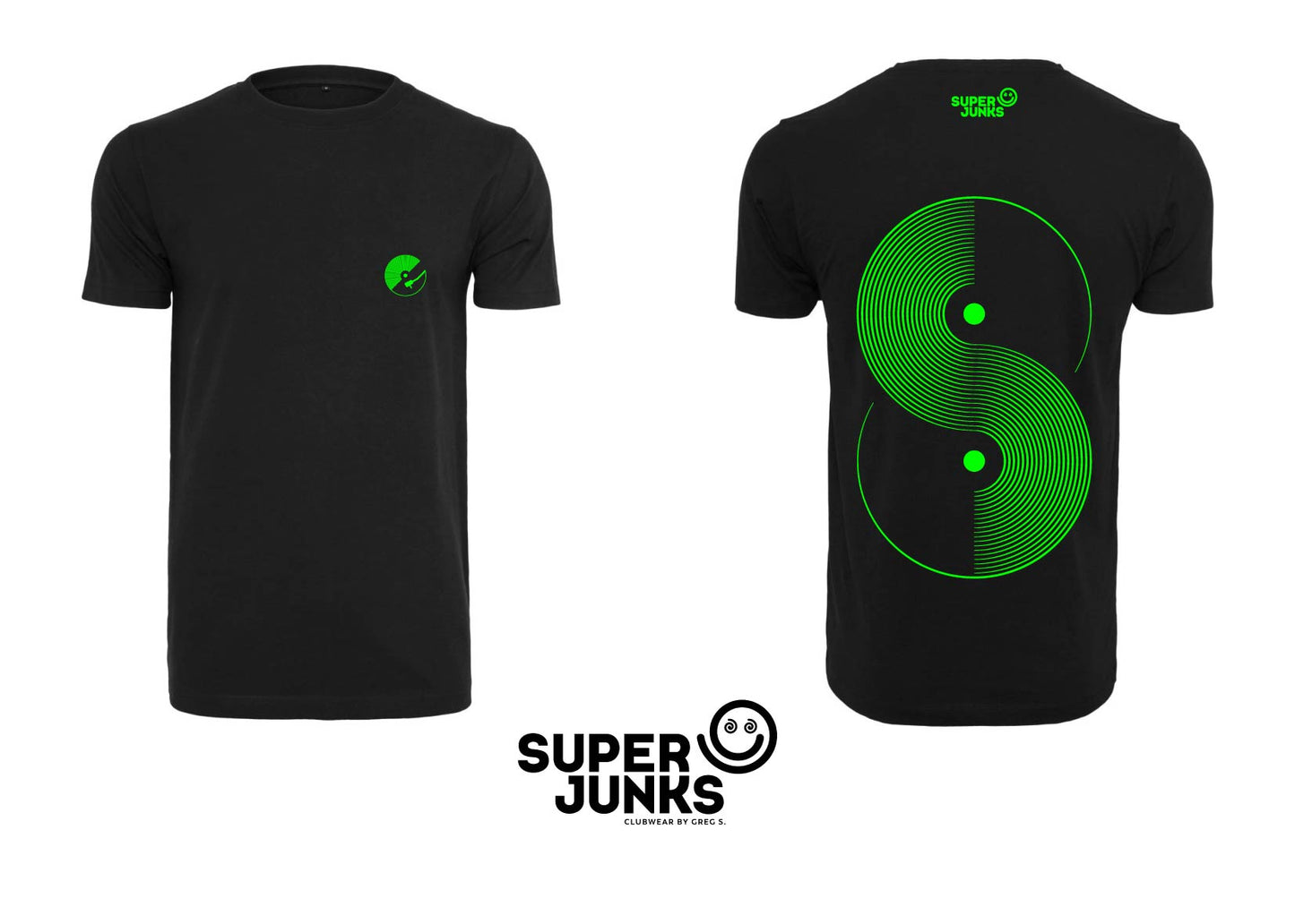 ONLY VINYL GREEN FLUO T-SHIRT