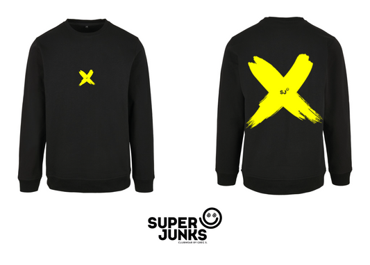 BRUSHED X YELLOW FLUO SWEATER