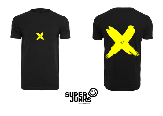 BRUSHED X YELLOW FLUO T-SHIRT