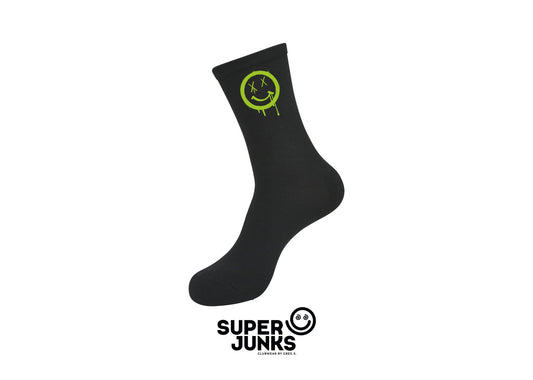 X-SMILEY SOCKS GREEN