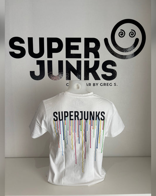 SUPER JUNKS DROPS WHITE T-SHIRT