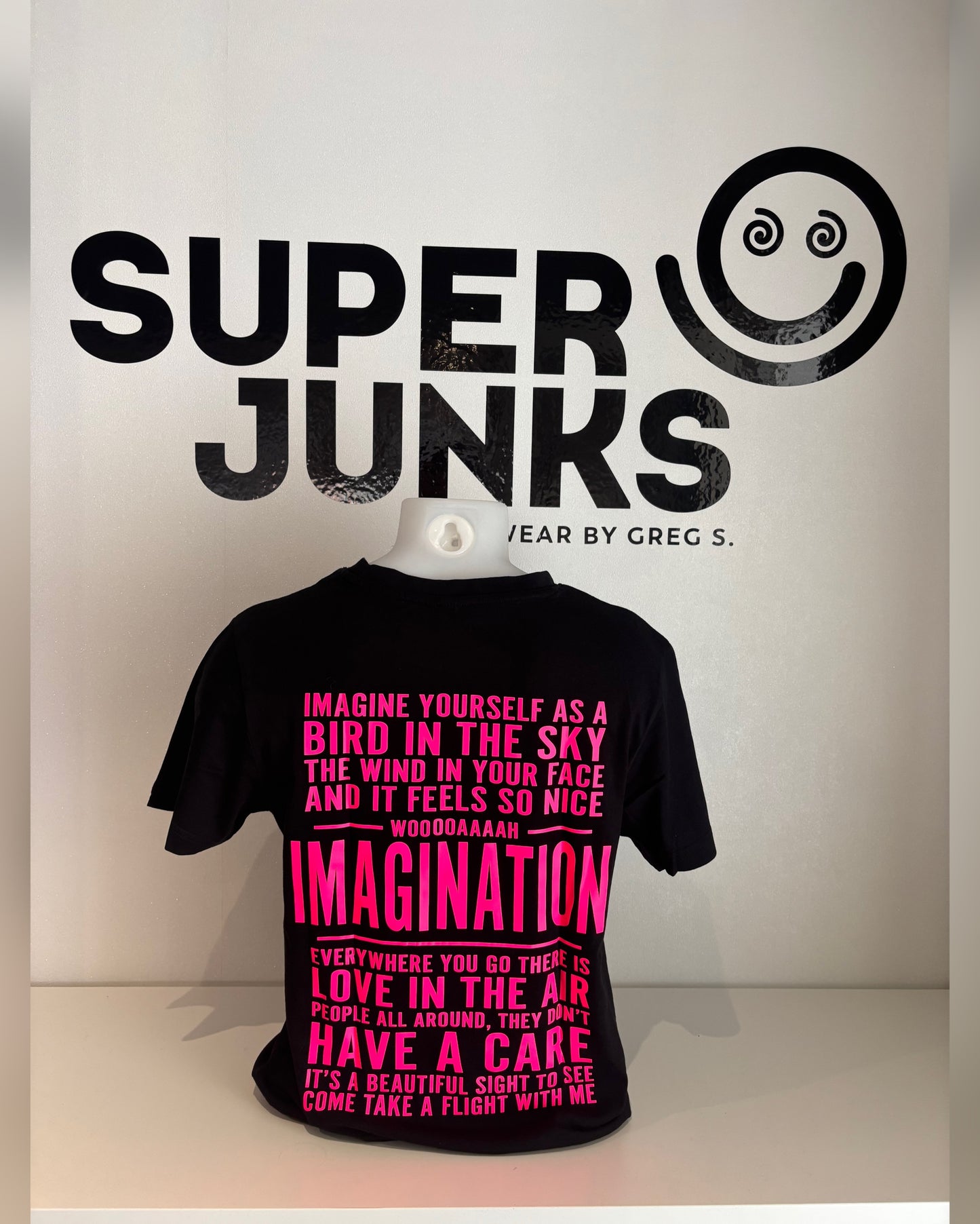 IMAGINATION PINK FLUO T-SHIRT