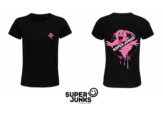 RETROBUSTERZ PINK WOMAN T-SHIRT