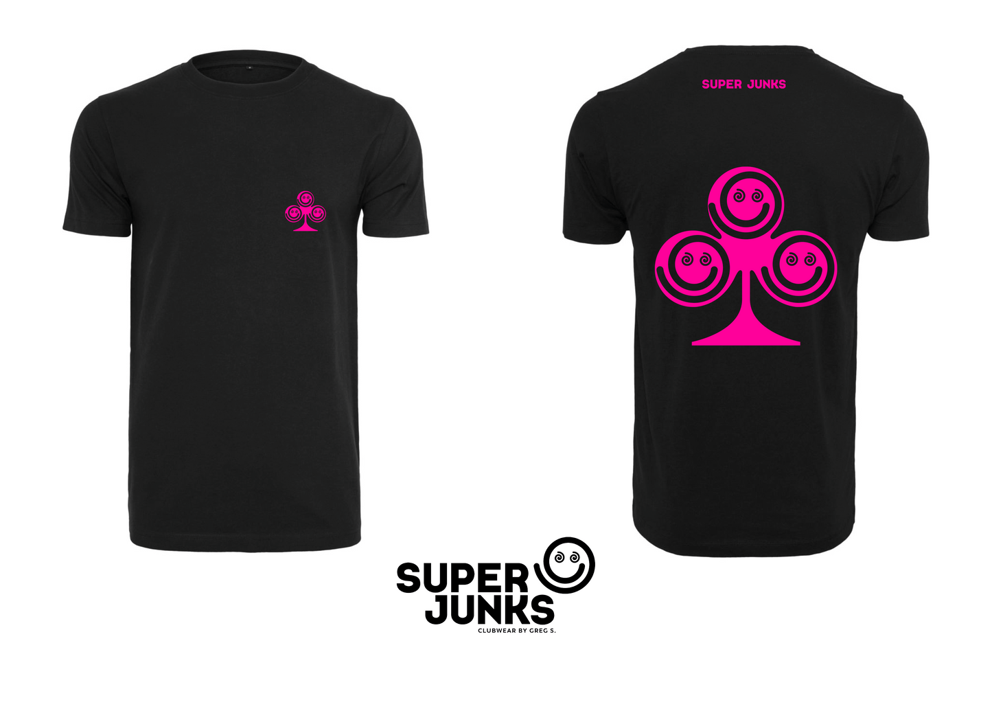CLOVER PINK FLUO T-SHIRT