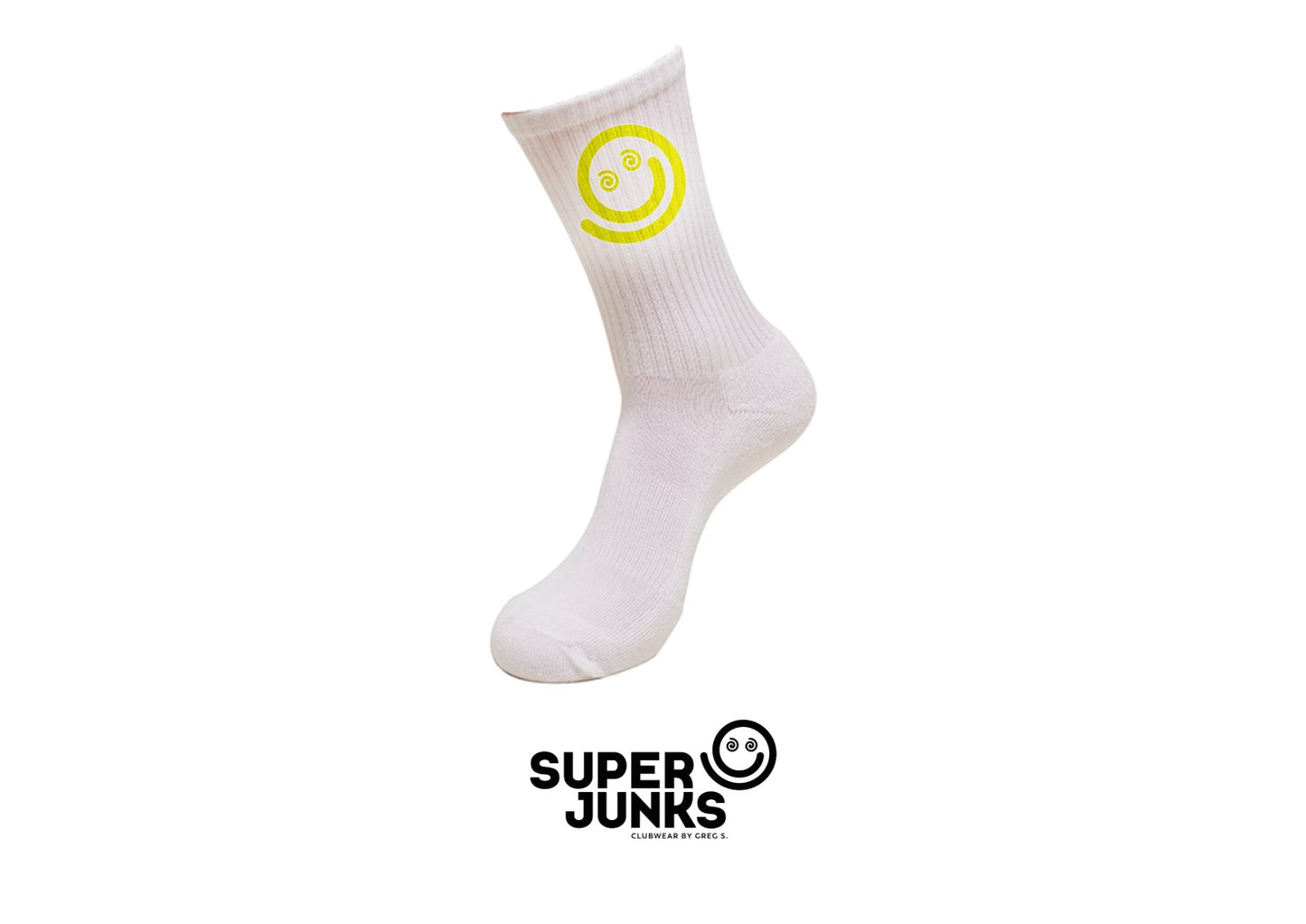 SUPER SMILEY SOCKS YELLOW