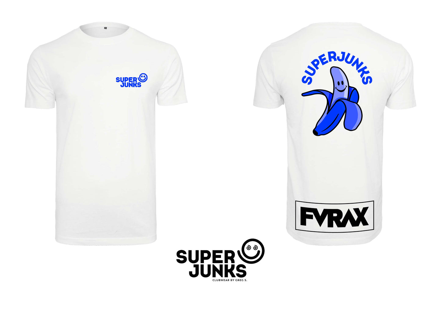 DJ FURAX BLUE T-SHIRT