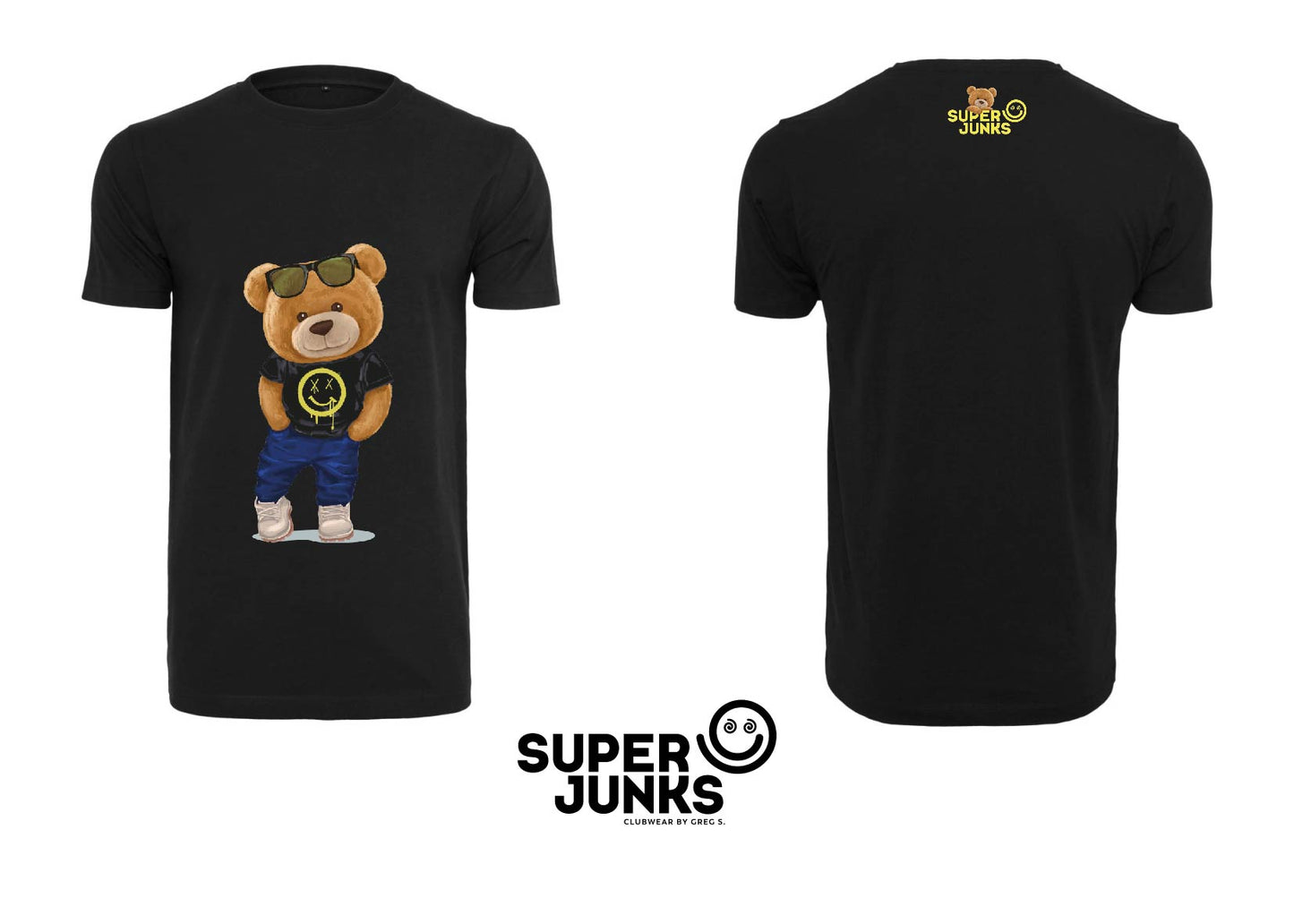 X-SMILEY BEAR T-SHIRT